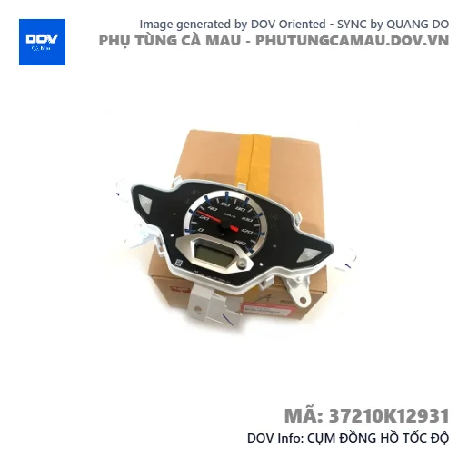 CỤM ĐỒNG HỒ TỐC ĐỘ — 37210K12931