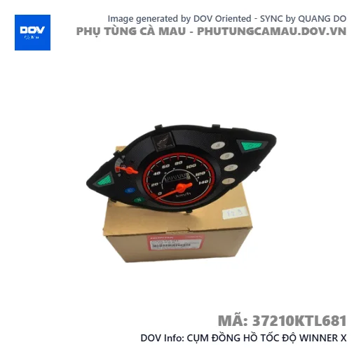 CỤM ĐỒNG HỒ TỐC ĐỘ WINNER X — 37210KTL681