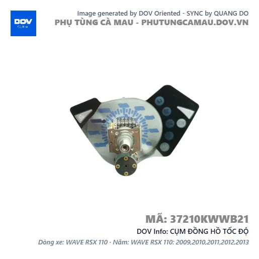 CỤM ĐỒNG HỒ TỐC ĐỘ  — 37210KWWB21