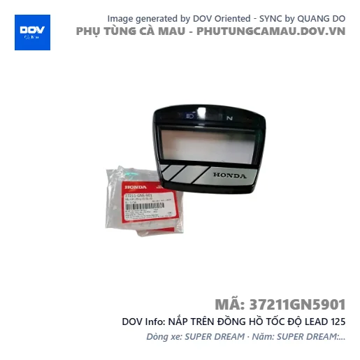 NẮP TRÊN ĐỒNG HỒ TỐC ĐỘ LEAD 125 — 37211GN5901