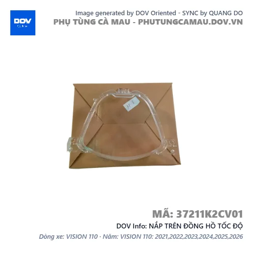 NẮP TRÊN ĐỒNG HỒ TỐC ĐỘ  — 37211K2CV01