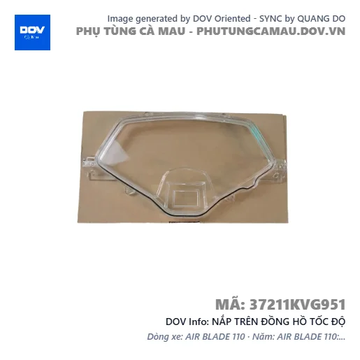 NẮP TRÊN ĐỒNG HỒ TỐC ĐỘ  — 37211KVG951