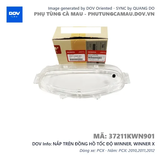 NẮP TRÊN ĐỒNG HỒ TỐC ĐỘ WINNER, WINNER X — 37211KWN901