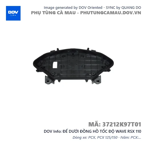 ĐẾ DƯỚI ĐỒNG HỒ TỐC ĐỘ WAVE RSX 110 — 37212K97T01