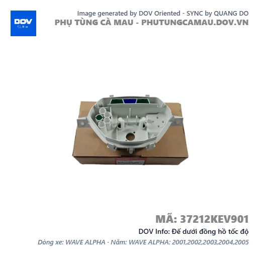 Đế dưới đồng hồ tốc độ  — 37212KEV901
