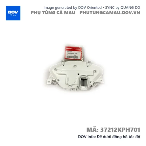 Đế dưới đồng hồ tốc độ  — 37212KPH701