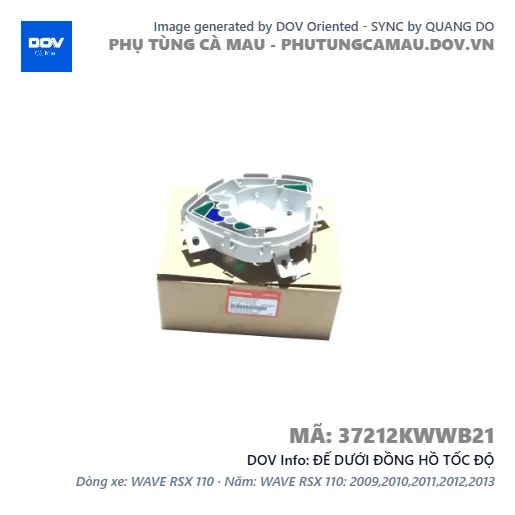 ĐẾ DƯỚI ĐỒNG HỒ TỐC ĐỘ  — 37212KWWB21