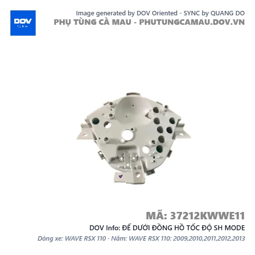 ĐẾ DƯỚI ĐỒNG HỒ TỐC ĐỘ SH MODE — 37212KWWE11