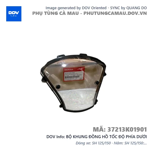 BỘ KHUNG ĐỒNG HỒ TỐC ĐỘ PHÍA DƯỚI  — 37213K01901