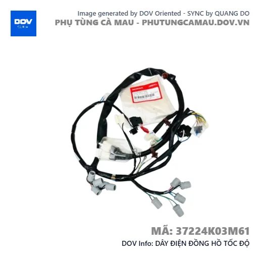 DÂY ĐIỆN ĐỒNG HỒ TỐC ĐỘ  — 37224K03M61