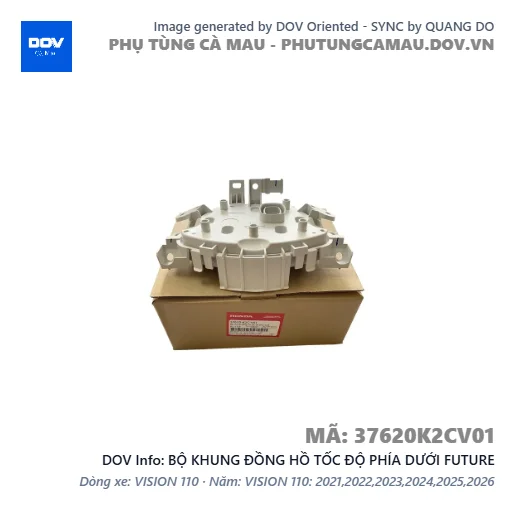 BỘ KHUNG ĐỒNG HỒ TỐC ĐỘ PHÍA DƯỚI FUTURE — 37620K2CV01