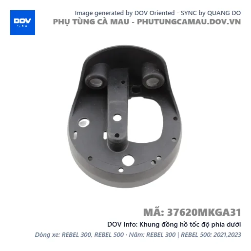 Khung đồng hồ tốc độ phía dưới — 37620MKGA31