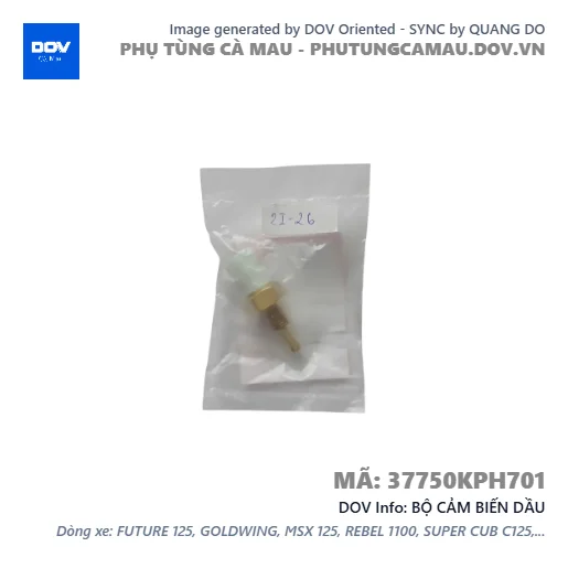 BỘ CẢM BIẾN DẦU — 37750KPH701