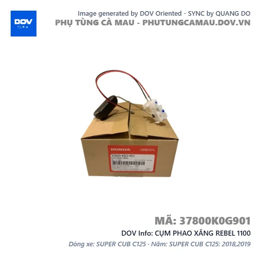 CỤM PHAO XĂNG REBEL 1100 — 37800K0G901