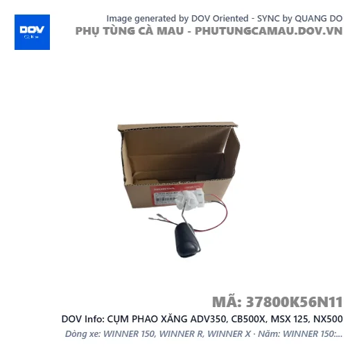 CỤM PHAO XĂNG ADV350, CB500X, MSX 125, NX500 — 37800K56N11