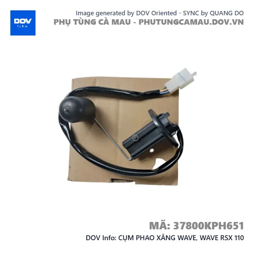 CỤM PHAO XĂNG WAVE, WAVE RSX 110 — 37800KPH651