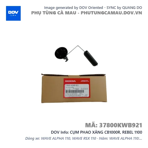 CỤM PHAO XĂNG CB1000R, REBEL 1100 — 37800KWB921