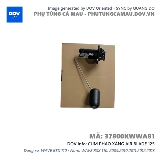CỤM PHAO XĂNG AIR BLADE 125 — 37800KWWA81
