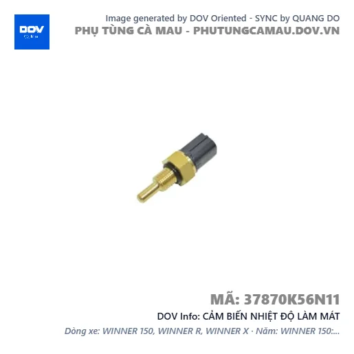 CẢM BIẾN NHIỆT ĐỘ LÀM MÁT  — 37870K56N11