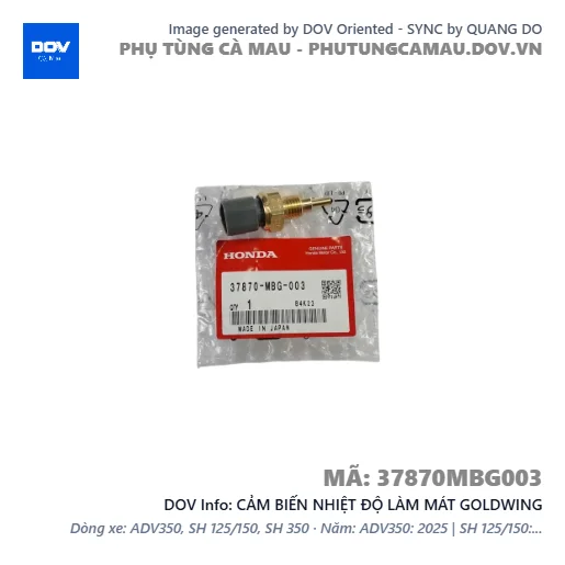 CẢM BIẾN NHIỆT ĐỘ LÀM MÁT GOLDWING — 37870MBG003