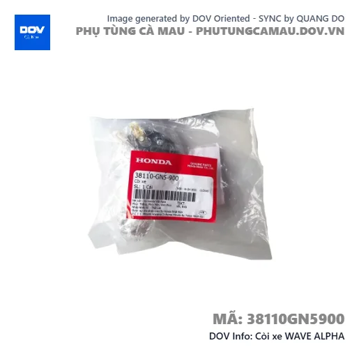 Còi xe WAVE ALPHA — 38110GN5900