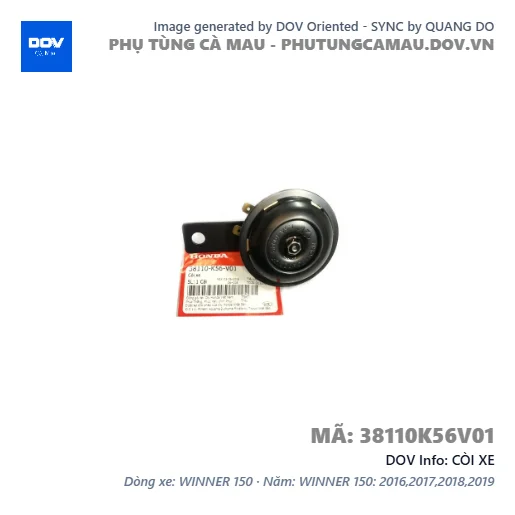 CÒI XE  — 38110K56V01