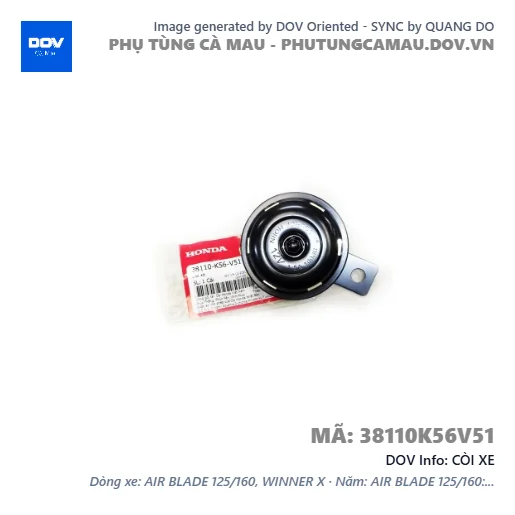 CÒI XE  — 38110K56V51