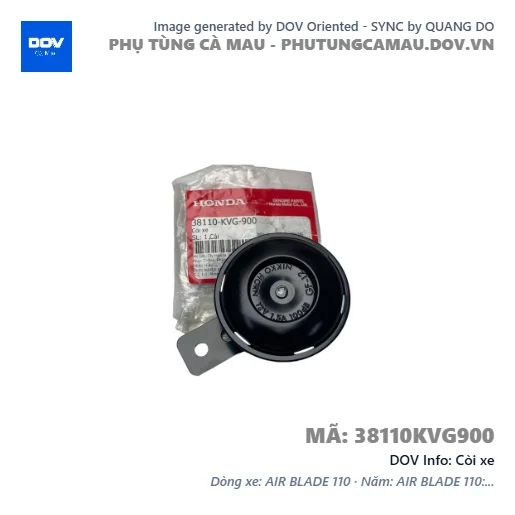 Còi xe  — 38110KVG900