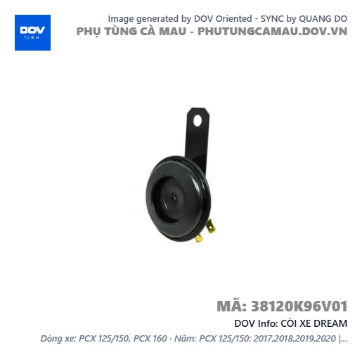 CÒI XE DREAM — 38120K96V01