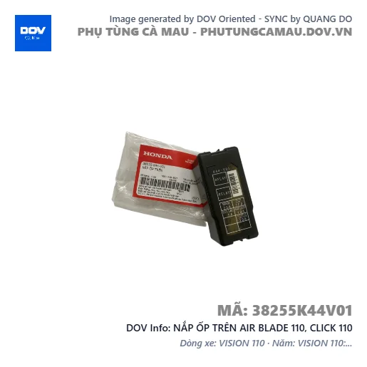 NẮP ỐP TRÊN AIR BLADE 110, CLICK 110 — 38255K44V01