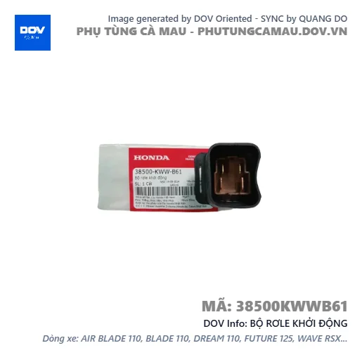 BỘ RƠLE KHỞI ĐỘNG — 38500KWWB61