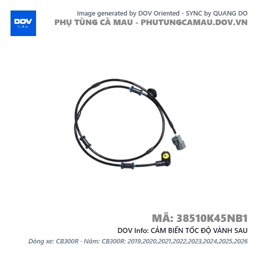 CẢM BIẾN TỐC ĐỘ VÀNH SAU — 38510K45NB1