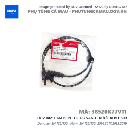 CẢM BIẾN TỐC ĐỘ VÀNH TRƯỚC REBEL 500 — 38520K77V11