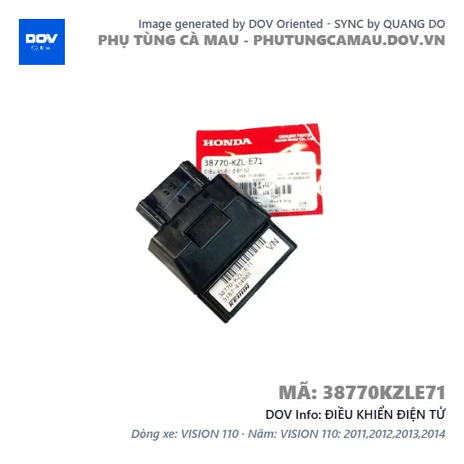ĐIỀU KHIỂN ĐIỆN TỬ  — 38770KZLE71