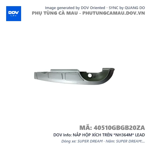 NẮP HỘP XÍCH TRÊN *NH364M* LEAD — 40510GBGB20ZA