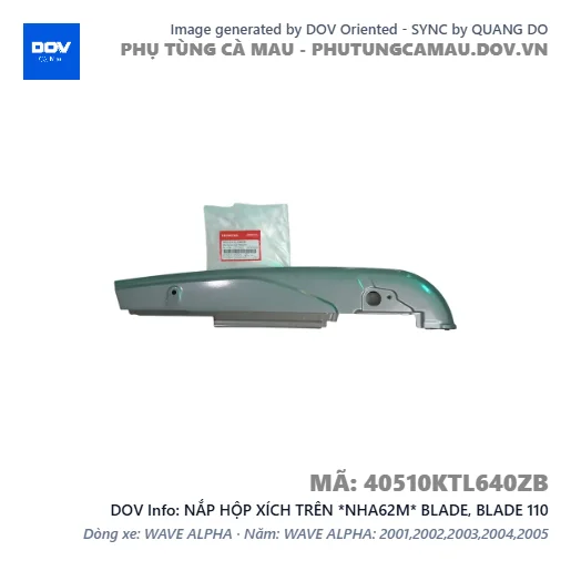 NẮP HỘP XÍCH TRÊN *NHA62M* BLADE, BLADE 110 — 40510KTL640ZB