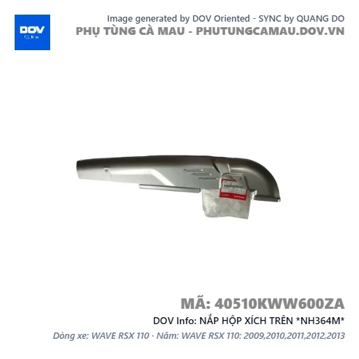 NẮP HỘP XÍCH TRÊN *NH364M* — 40510KWW600ZA