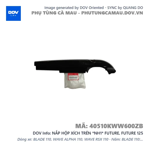 NẮP HỘP XÍCH TRÊN *NH1* FUTURE, FUTURE 125 — 40510KWW600ZB