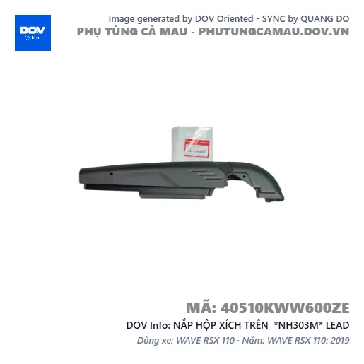 NẮP HỘP XÍCH TRÊN  *NH303M* LEAD — 40510KWW600ZE