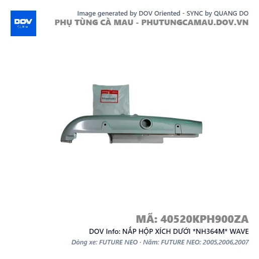 NẮP HỘP XÍCH DƯỚI *NH364M* WAVE — 40520KPH900ZA