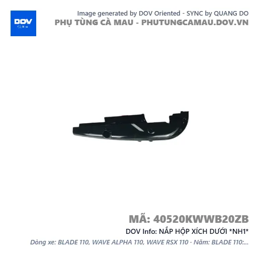 NẮP HỘP XÍCH DƯỚI *NH1*  — 40520KWWB20ZB