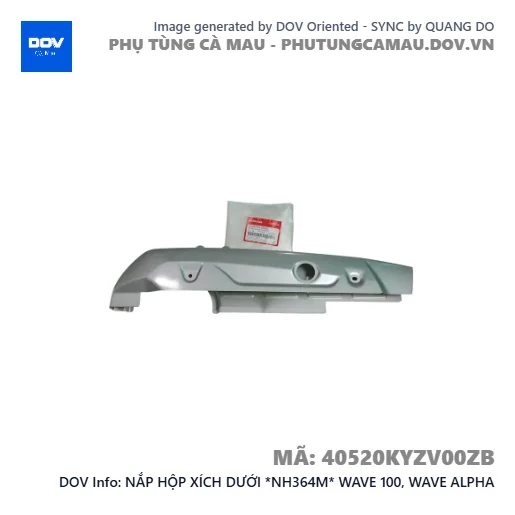 NẮP HỘP XÍCH DƯỚI *NH364M* WAVE 100, WAVE ALPHA — 40520KYZV00ZB