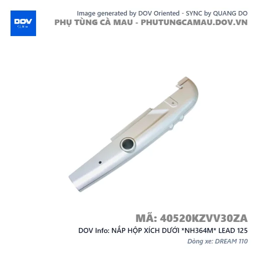 NẮP HỘP XÍCH DƯỚI *NH364M* LEAD 125 — 40520KZVV30ZA