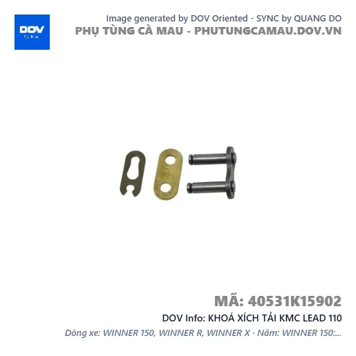 KHOÁ XÍCH TẢI KMC LEAD 110 — 40531K15902