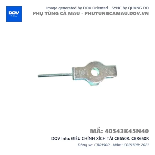 ĐIỀU CHỈNH XÍCH TẢI CB650R, CBR650R — 40543K45N40