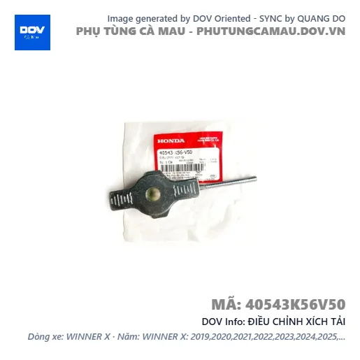ĐIỀU CHỈNH XÍCH TẢI  — 40543K56V50