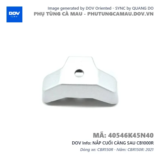 NẮP CUỐI CÀNG SAU CB1000R — 40546K45N40