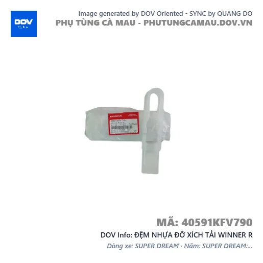 ĐỆM NHỰA ĐỠ XÍCH TẢI WINNER R — 40591KFV790