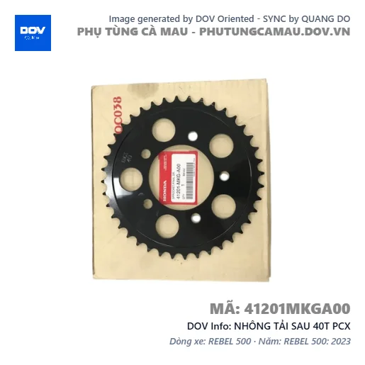 NHÔNG TẢI SAU 40T PCX — 41201MKGA00