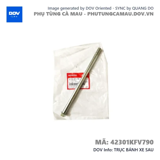 TRỤC BÁNH XE SAU  — 42301KFV790